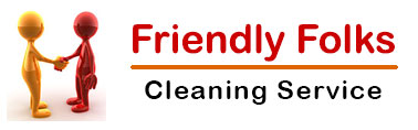 Friendly Folks Cleaning Service Logo